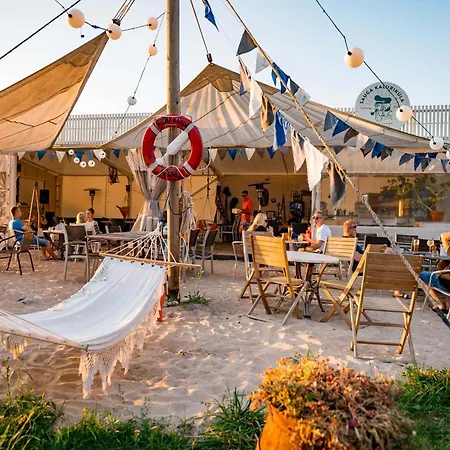 Cozy Little House With Sauna On A Fishing Boat